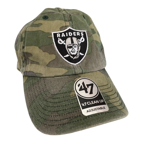 Casquette trucker camouflage noire A Frame Las Vegas Raiders NFL New